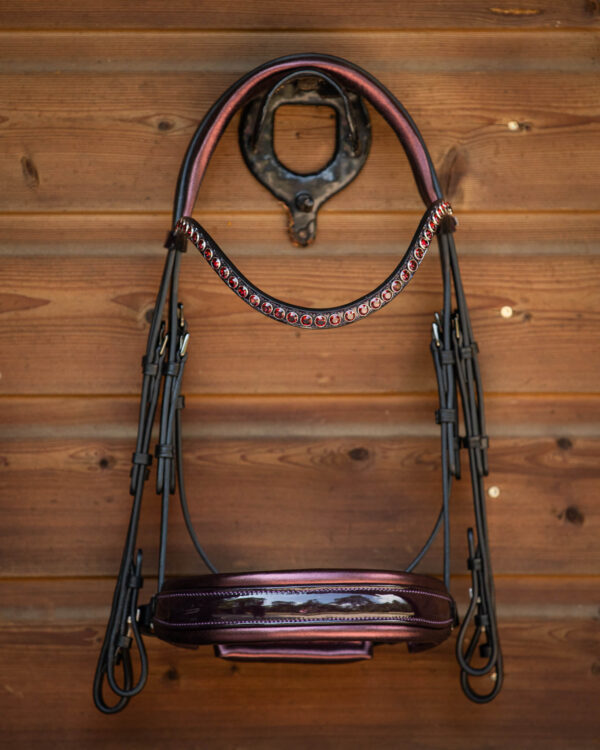 Stang & Trens Bridle Special Deluxe Bordeaux | TESS Products - Afbeelding 9