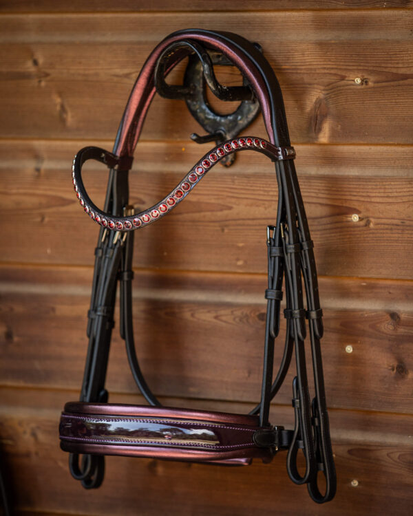 Stang & Trens Bridle Special Deluxe Bordeaux | TESS Products - Afbeelding 8