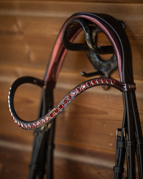 Stang & Trens Bridle Special Deluxe Bordeaux | TESS Products - Afbeelding 7