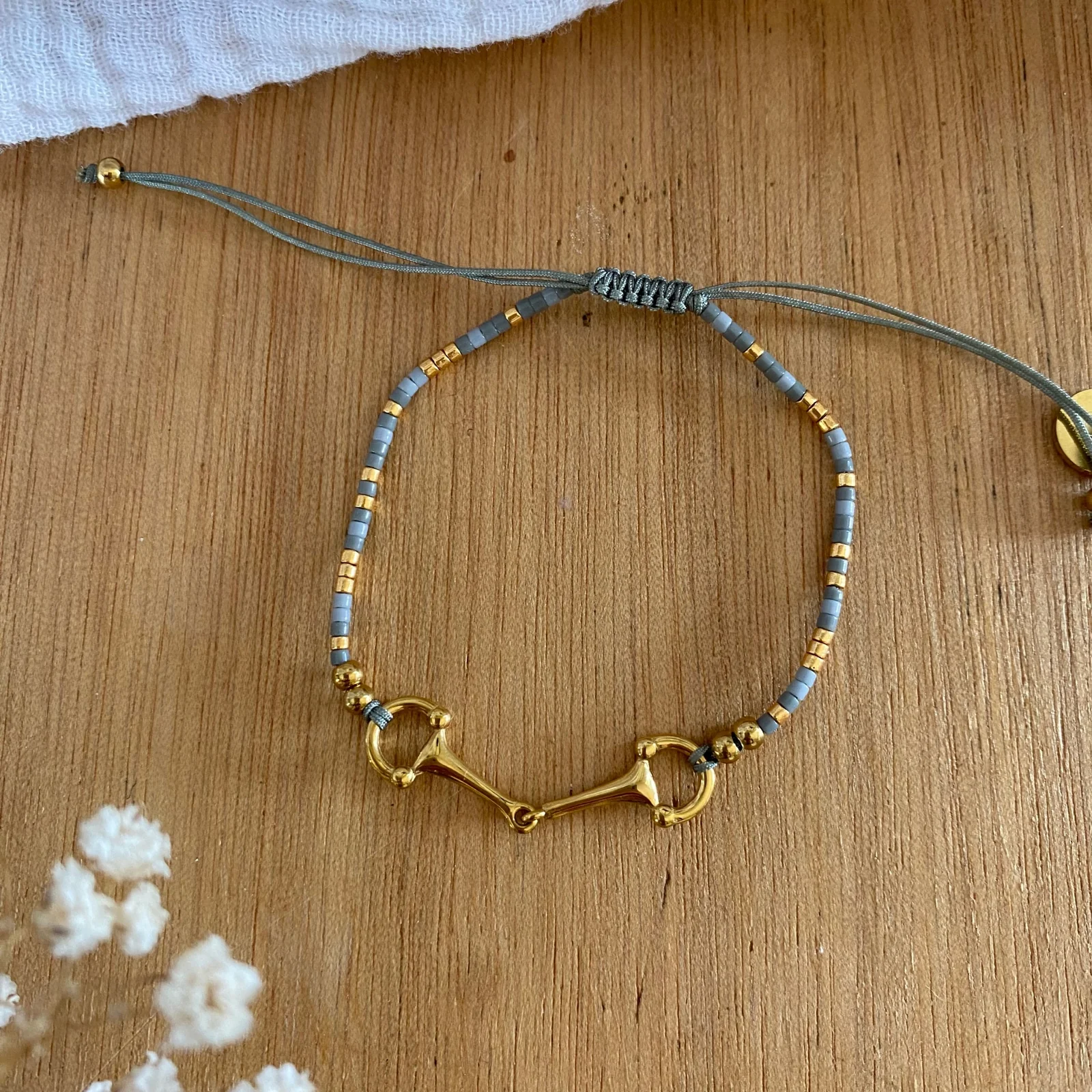 equestrian-shop-armband-bracelet-sunny-dore-gris